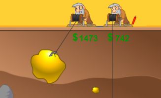 Two Player Gold Miner